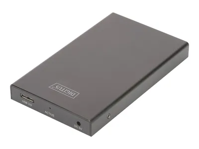 Immagine prodotto di DIGITUS Externes Gehäuse 2,5" SATAIII USB3.0 SSD/HDD Alu sw