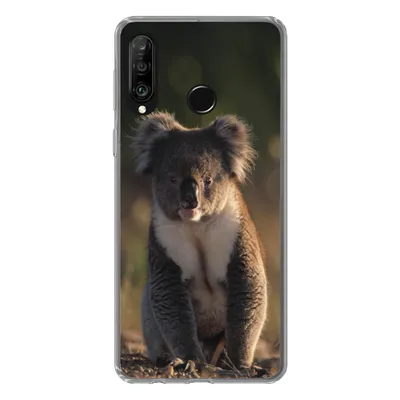Produktbild von MuchoWow® Handyhülle Schutzhülle Hülle für Huawei P30 Lite Koala - Sonne - Tier - Kinder - Jungen - Mädchen Silikon Softcase Handy Hülle - Handyhülle