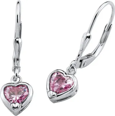 Produktbild von Prinzessin Lillifee 9081905 Ohrhänger mit rosa Herzen