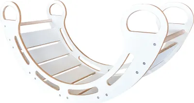 Obrázek produktu pro Montessori houpačka Babylike, Bílá 85 cm