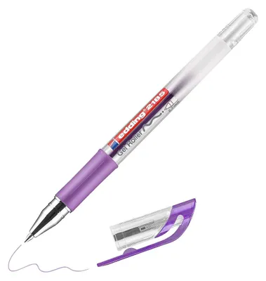 Productafbeelding van Edding 2185-008 2185 Gelpen, kristalviolet - 0,7 mm