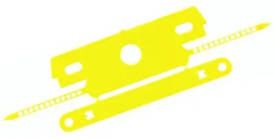 Produktbild von Abhefter + Deckschiene VE=100 Stück gelb