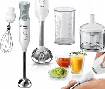 Produktbild von BOSCH Stabmixer MSM66150 600W ErgoMixx Leistungsstarker Turbo-Behälter