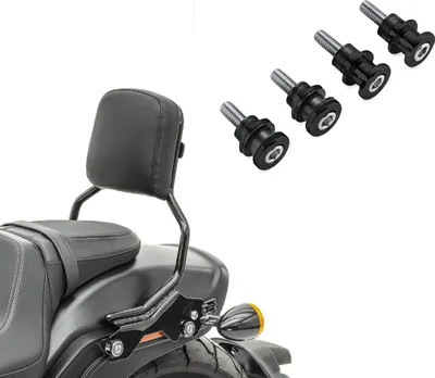 Obrázek produktu pro Sissybar set vhodný pro Harley Davidson Fat Bob / 114 18-25 # černá