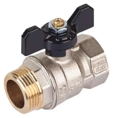 Obrázek produktu pro Kulový Ventil M.f. S Klapkou 3/4"