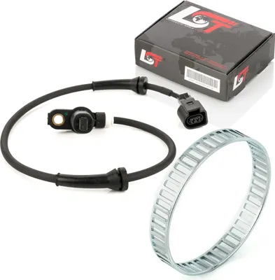 Produktbild von ABS-Sensor und ABS-Ring Vorderachse 48 Löcher für FORD SEAT VW SHARAN bis 03/00