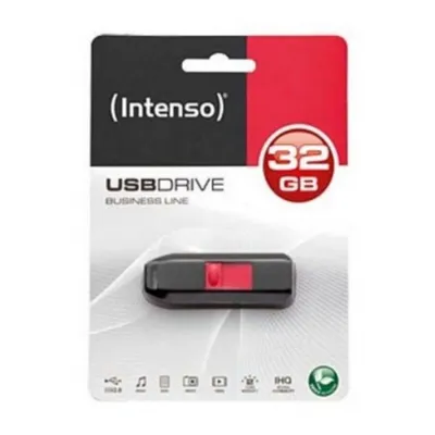 Immagine prodotto di Unità flash USB 2.0 Intenso da 32 GB - Rosso, nero