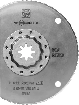Obrázok produktu pre FEIN 63502196210 HSS-Sügeblatt Segmentiert, Durchmesser 100 mm x 0,7 mm