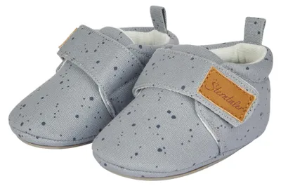 Productafbeelding van Sterntaler kruipen: kruipen voor baby's met stippen - babyschoenen van canvas met klittenbandsluiting - B
