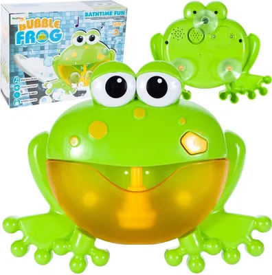 Produktbild von Malplay Frog Bubble Machine Hračka do koupele od 18 měsíců