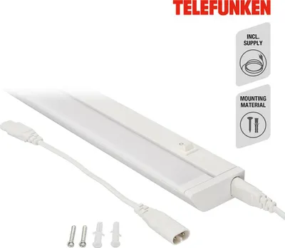 Immagine prodotto di Lampada da incasso LED 8,5 W bianca plastica Telefunken