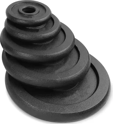 Produktbild von Gusseiserne Hantelscheiben 0,5-25 kg für Krafttraining