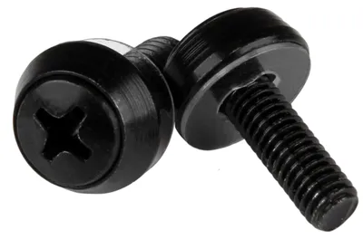 Zdjęcie produktu dla StarTech.com CABSCREWSM5B, Śruba, Czarny, 100 szt., 210 g