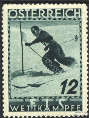 Produktbild von Briefmarken Österreich 1936 Mi 623 postfrisch FIS-Wettkämpfe