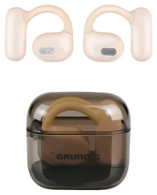 Produktbild von Grundig Kabellose Kopfhörer OWS Bluetooth - In Ear Kopfhörer Mit Ladeetui - Bluetooth Kopfhörer Kabellos USB-C - 4h Wiedergabezeit - Sicherer Sitz