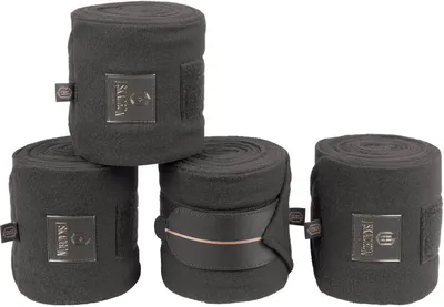 Produktbild von Eskadron HERITAGE Fleecebandagen 4er Set, cassis, basaltgrey, pearl rose, navy, earl grey Größe - Warmblut Farbe - basaltgrey
