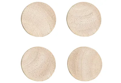 Produktbild von Zeller Wood Magnete braun Holz O