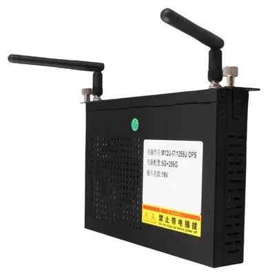 Image de Petit PC : 8 Go de mémoire DDR4, SSD de 256 Go, processeur mobile de 12e ou 13e génération, intégré dans un système de contrôle industriel. Petit ordinateur de bureau pour processeur Intel Core i7-1255U, dimensions : 180 x 120 x 30 mm / 7,1 x 4,7 x 1,2 pouces