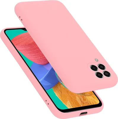 Produktbild von Cadorabo Schutzhülle für Samsung Galaxy M33 5G Hülle in Rosa Handyhülle Case Cover TPU Etui