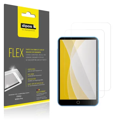 Image de 2x Film de protection d'écran pour Oilsky M303 Pro, recouvre 100% de l'écran, dipos Flex