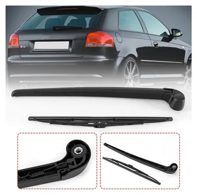 Obrázok produktu pre Sada zadných stieračov s ramenom a stieracou lištou 347 mm pre Audi A3 8P (hatchback), A4 B6, A4 B7
