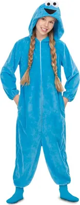 Produktbild von Verkleidung für Kinder My Other Me Cookie Monster Sesame Street Blau - 10-12 Jahre