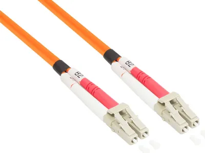 Produktbild von Patchkabel LWL Duplex OM2 (Multimode, 50/125) LC/LC, 2m, Good Connections®