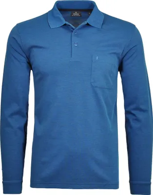 Produktbild von Ragman Softknit-Polo langarm