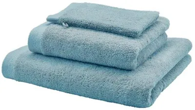 Imagen del producto de Conjunto de toallas Unyqoos® Aquanova Sava (3 unidades) – Toallas en color aguamarina
