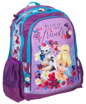 Produktbild von Paso Schulrucksack mit Feenmotiv, Lila, 2 Fächer