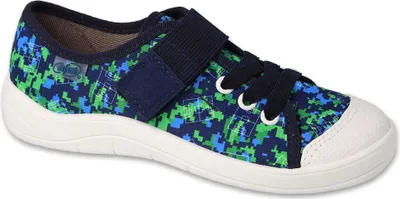 Produktbild von Canvas-Sneaker Befado 351Y018 CRAFT Camouflage, Klettverschluss