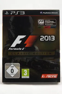 Produktbild von Codemasters F1 2013 - Classic Edition, PlayStation 3, E (Jeder), Physische Medien