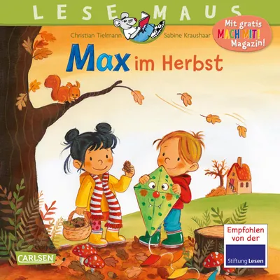 Produktbild von LESEMAUS 96: Max im Herbst