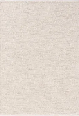 Image de benuta tapis de salon tapis en coton Ron Crème 160x230 cm tapis de salon à coton rectangulaire