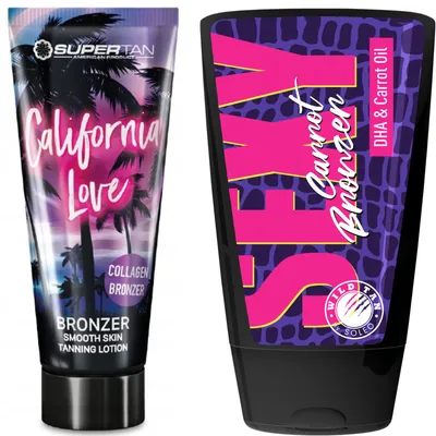 Image de Supertan California Love + Wild Tan Sexy Carrot