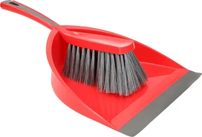 Zdjęcie produktu dla KOTARBAU® Szczotka reczna 30 cm i szufelka 40 cm z gumowa krawedzia Zestaw do zamiatania wykonany z tworzywa sztucznego
