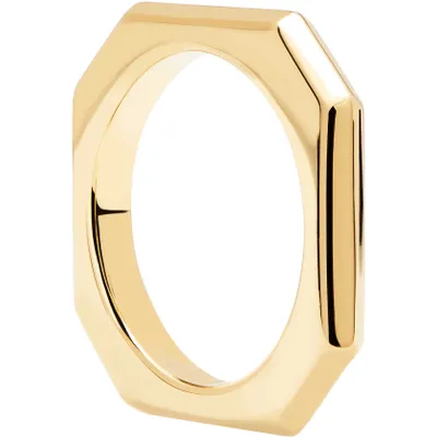 Produktbild von PD Paola Signature Link Goldring 925 Sterling Silber