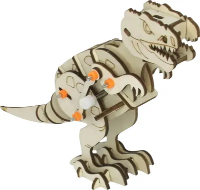 Zdjęcie produktu dla 3D drewniane puzzle Model funkcjonalny Walking Dino
