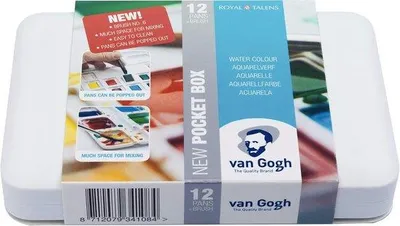 Produktbild von Aquarel Pocket Box - 12 Farben für Künstler