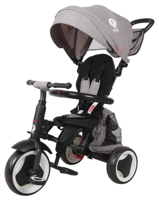 Image de Qplay Tricycle Rito Plus Gris
