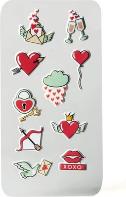 Produktbild von Celly STICKERTEEN06 Dekorativer Aufkleber Mehrfarbig 10 Stück(e)