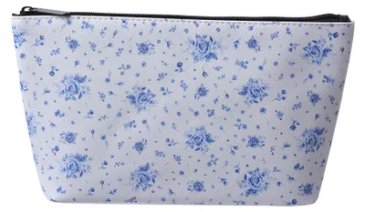 Immagine prodotto di Juleeze JZTTBRB-01 Borsa per cosmetici Bianco, Blu 26x6x16 cm