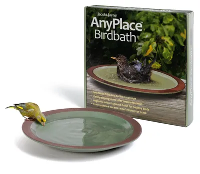 Immagine prodotto di Jacobi Jayne: Abbeveratoio per uccelli da giardino, modello Anyplace™, in Vetroceramica