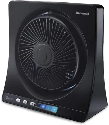 Produktbild von Honeywell HTF1220BE4, Haushalts-Lamellenlüfter, Schwarz, Tisch, 49 dB, 1068 m³/h, 90°