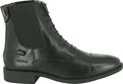 Immagine prodotto di Ekkia NORTON Stivaletto foderato di lacci, pelle, nero, numero di scarpe:42