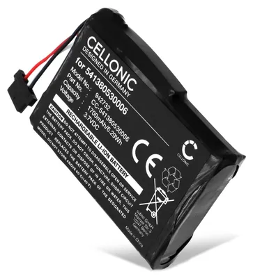 Image de CELLONIC 1x Batterie pour GPS / Navigation Compatible avec Medion GoPal P4410, GoPal P4210, GoPal PNA150, 541380530005 - (1700mAh , 3.7V)