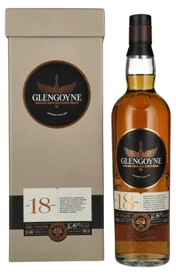 Produktbild von Glengoyne 18 Years Old Highland Single Malt Scotch Whisky 43% Vol. 0,7l in Geschenkbox