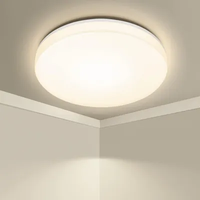 LED Deckenleuchte 24W 2800LM IP54 4000K für Bad & Küche
