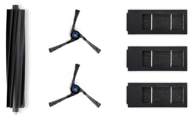 Produktbild von Ecovacs DKT060099, Zubehör-Set, Staubsaugerroboter, Schwarz, Ecovacs, DEEBOT X2 OMNI / X2 COMBO, 80 mm