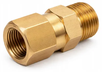 Zdjęcie produktu dla Rosfix Adapter redukcja M22x1,5 na M18 Karcher HD HDS | 250 bar | 150°C | Mosiężny